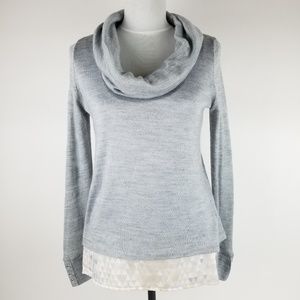 White House Black Market Top Cowl Nexk XXS